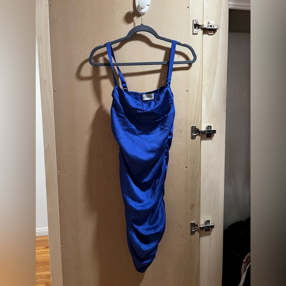 Blue Lioness dress.